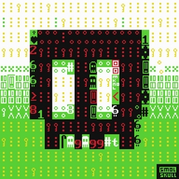 ASCII-SMOLSKULL #105