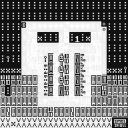 ASCII-SMOLSKULL #134