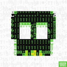 ASCII-SMOLSKULL #40
