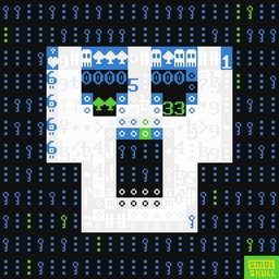 ASCII-SMOLSKULL #12
