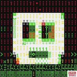 ASCII-SMOLSKULL #28
