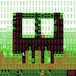 ASCII-SMOLSKULL #92