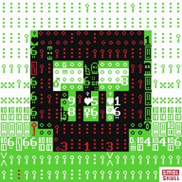 ASCII-SMOLSKULL #66
