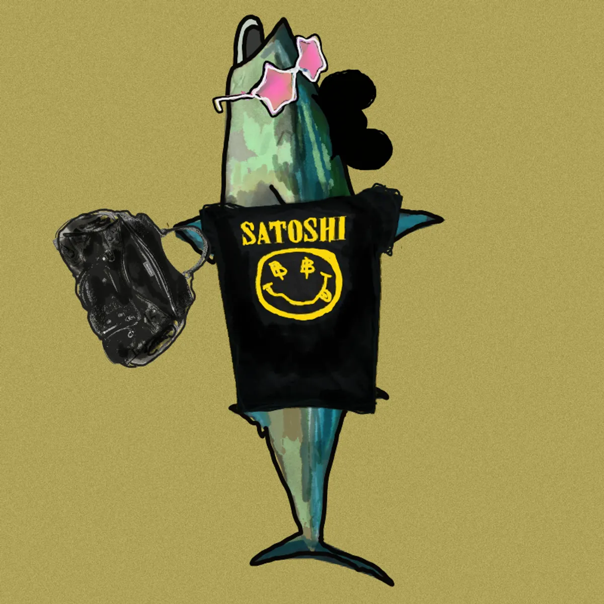 The Apathetic Crypto Fish Society by CoyotlCompany | fxhash