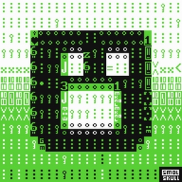 ASCII-SMOLSKULL #109