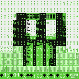 ASCII-SMOLSKULL #291